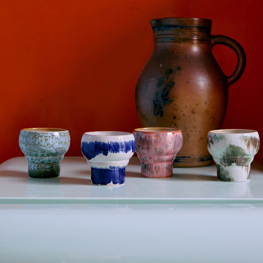 HK Living - Mug - Expressionist Tide