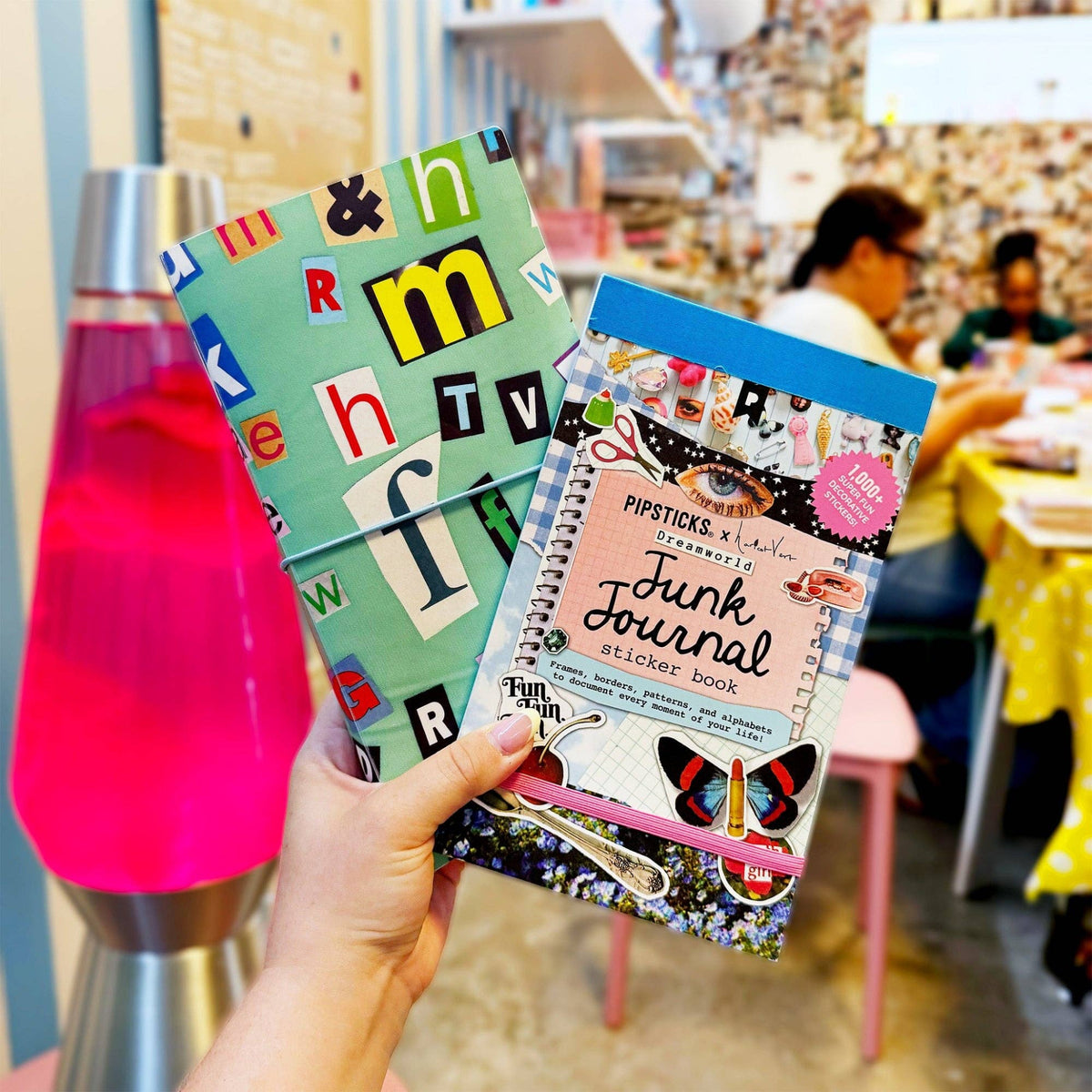Carnet de stickers Dreamworld Junk Journal