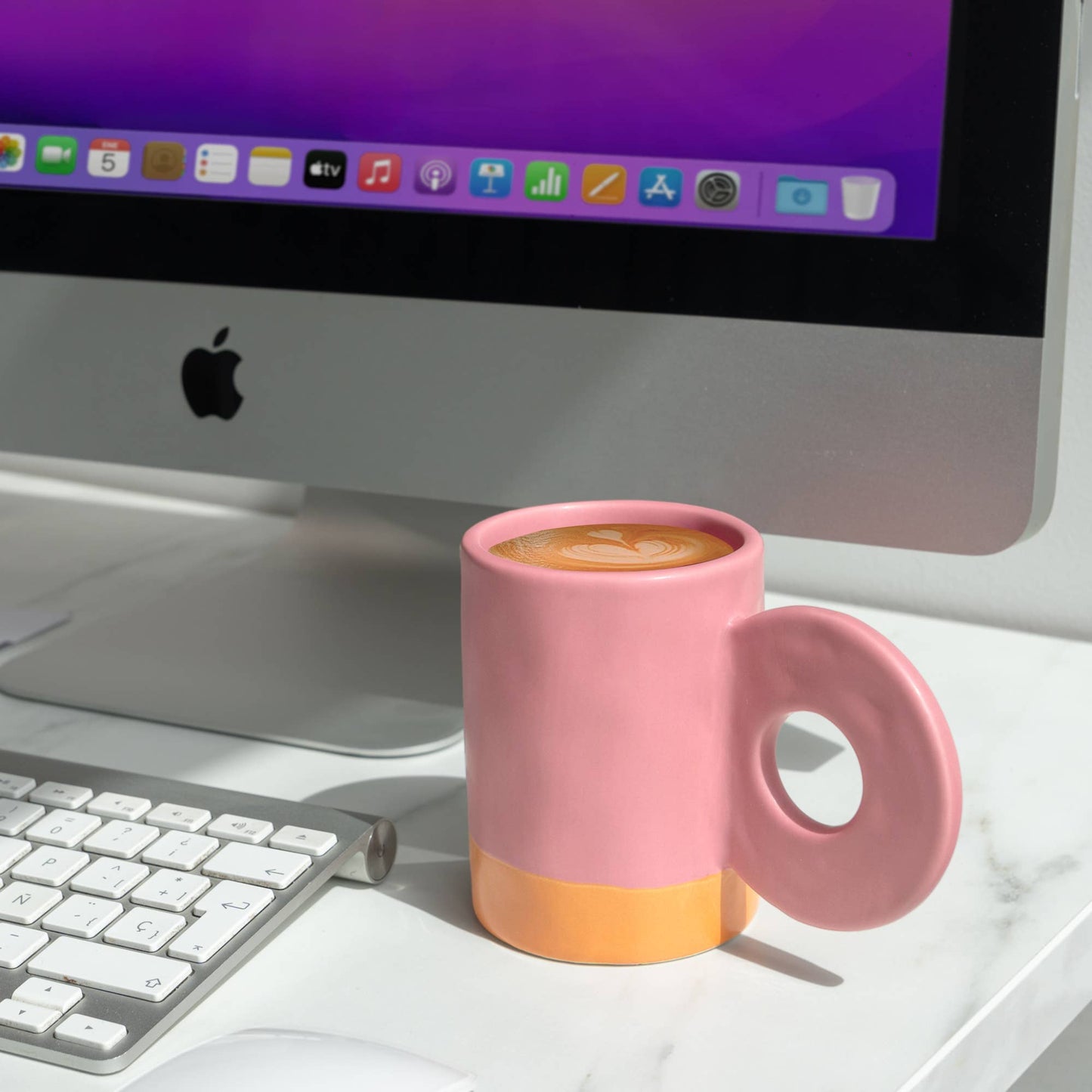 Mug en céramique - Rose