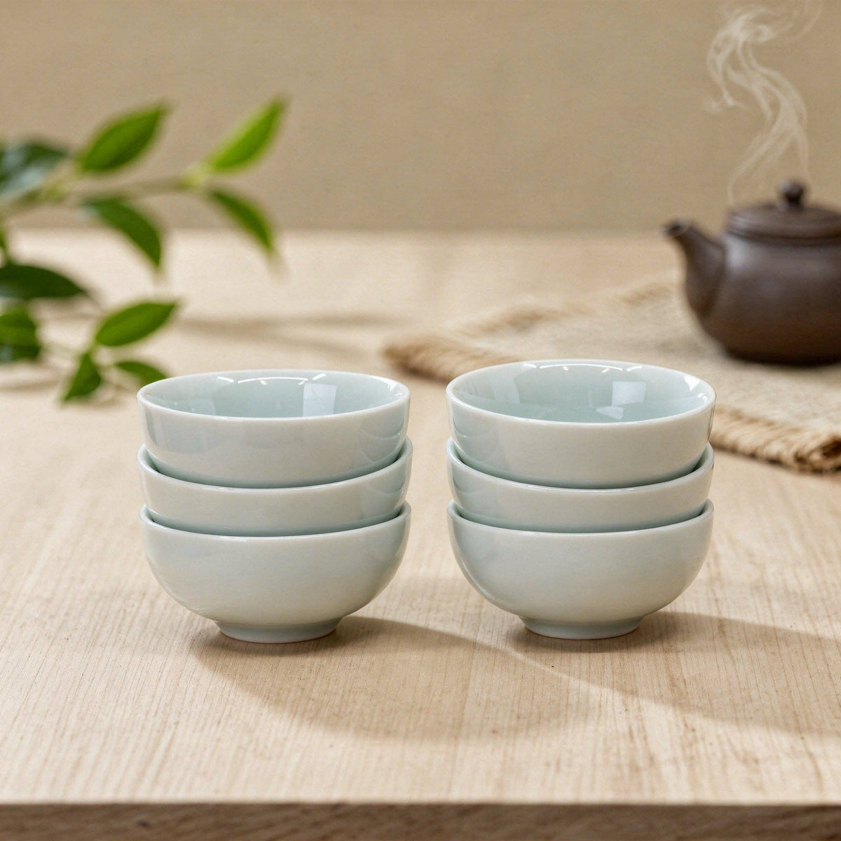 Bol en porcelaine avec motif koi
