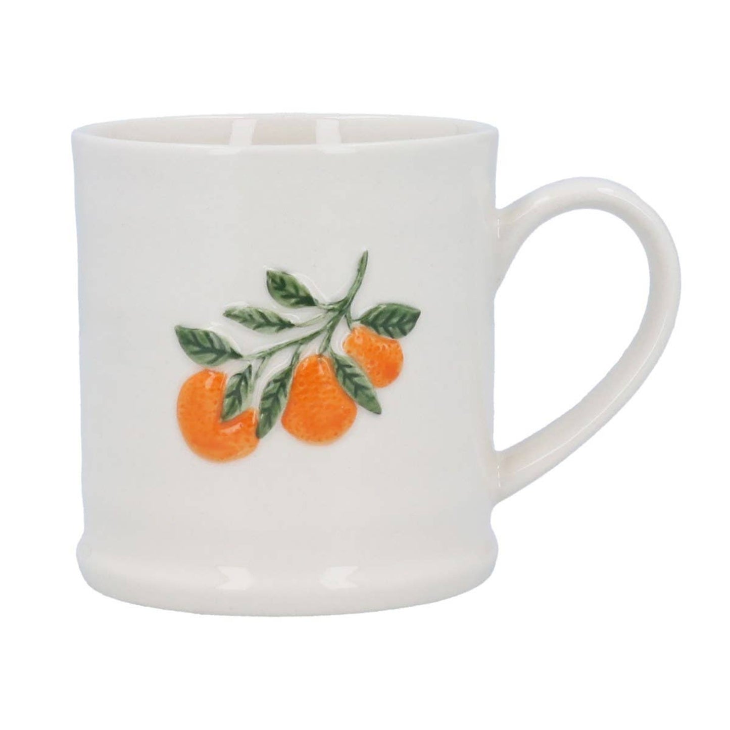 Grand mug en céramique - Orange