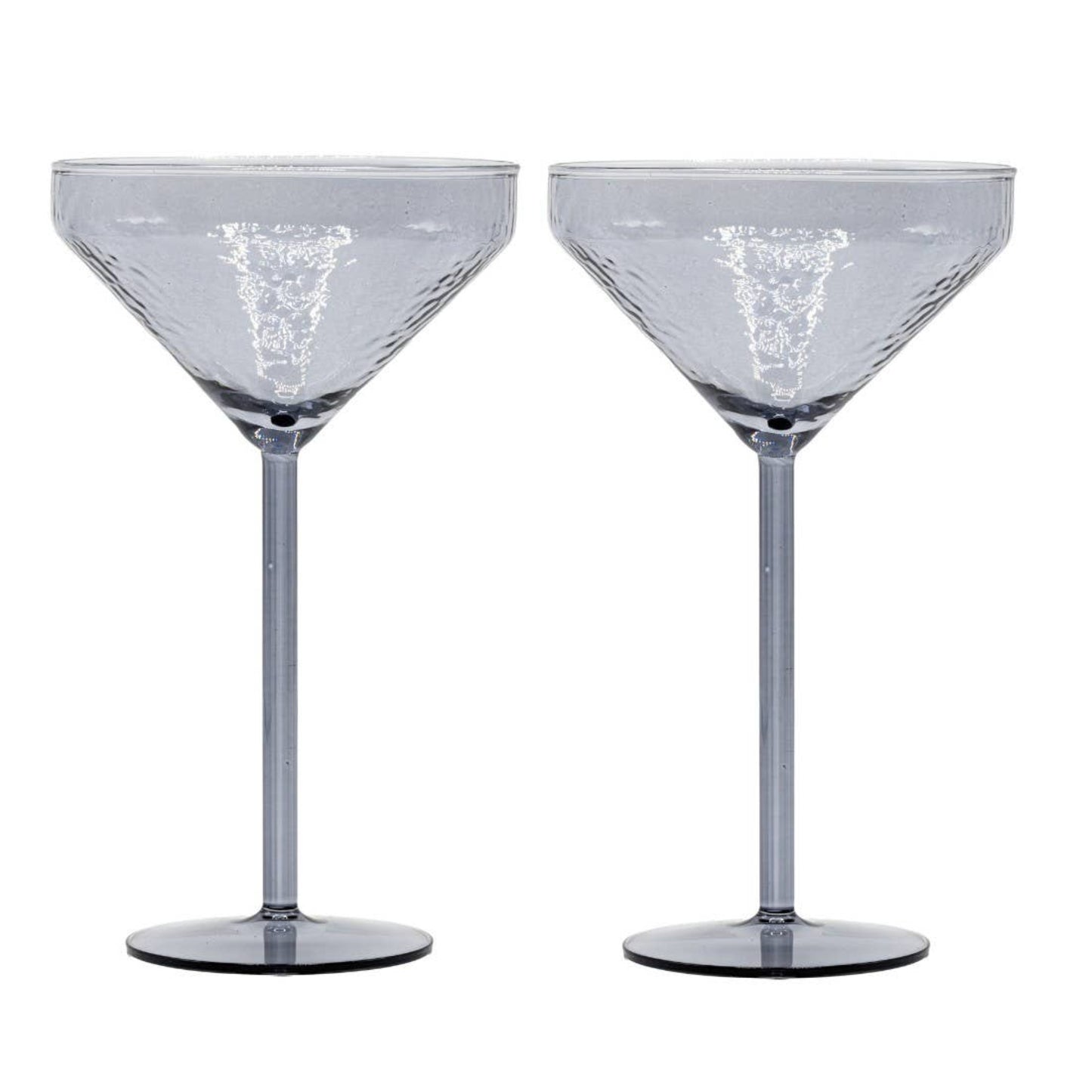 Verre à Cocktail Claude - Lot de 2 - Gris