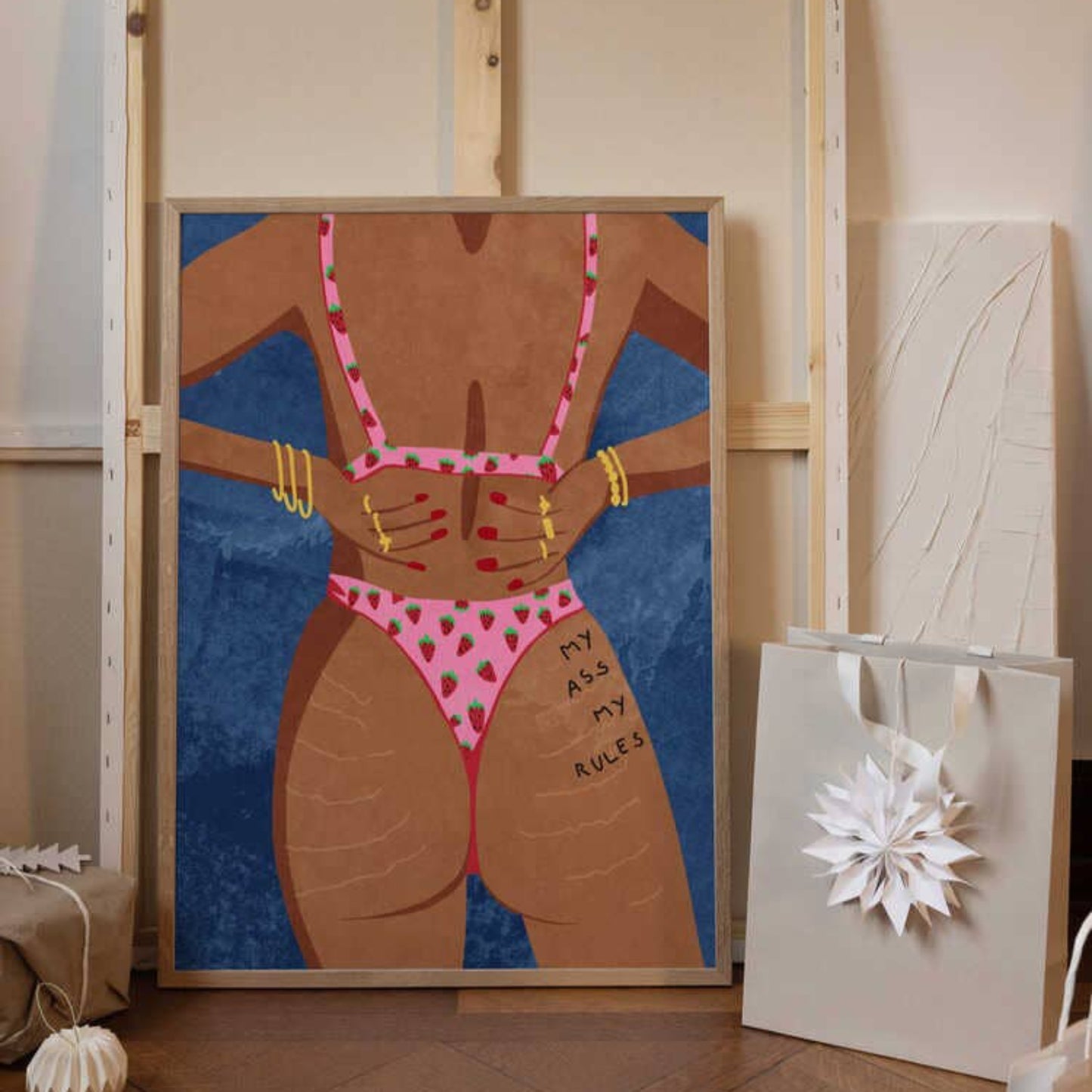 Affiche A3 - MY ASS MY RULES