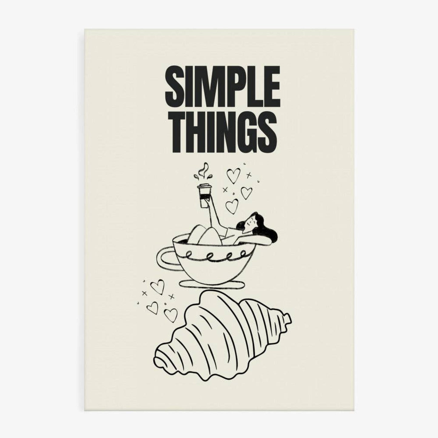 Affiche A3 - SIMPLE THINGS