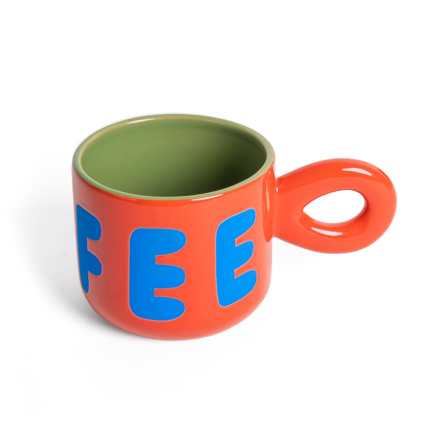 Grand mug COFFEE - Rouge