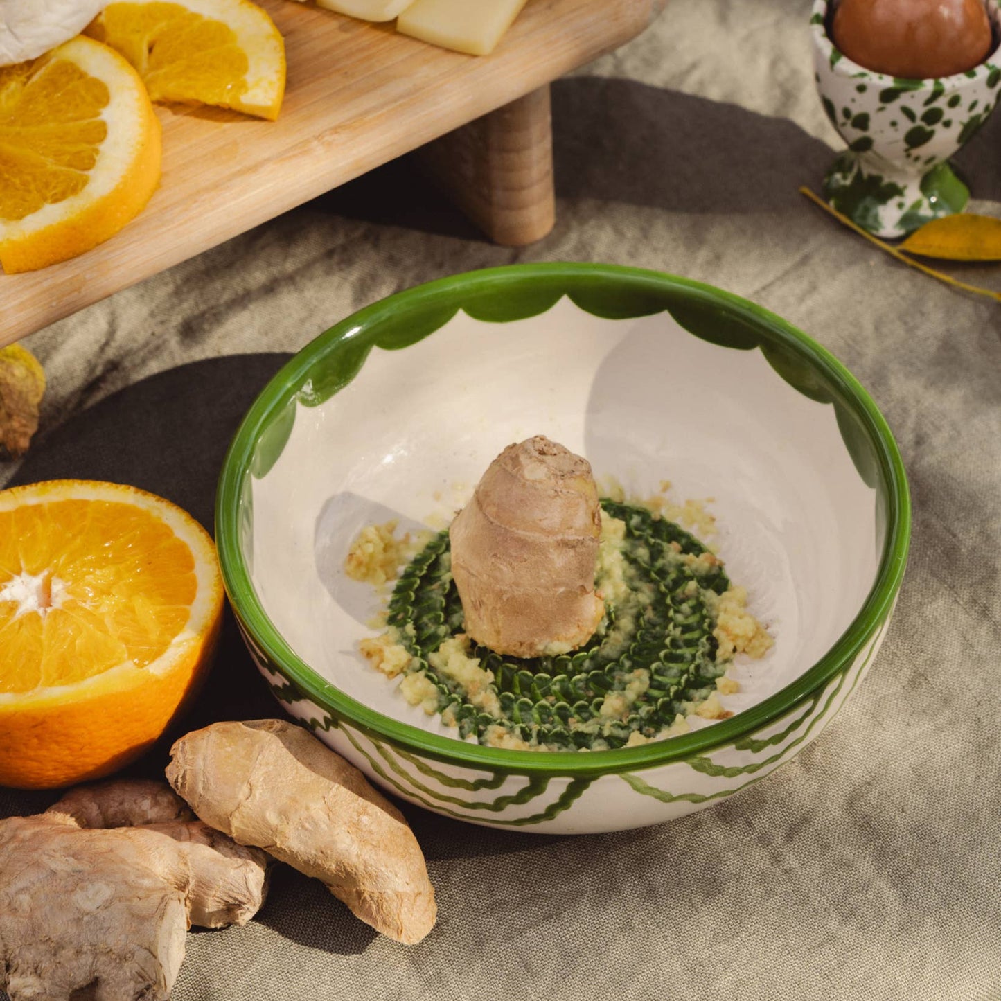 Assiette Râpe en céramique ‑ Moyen modèle