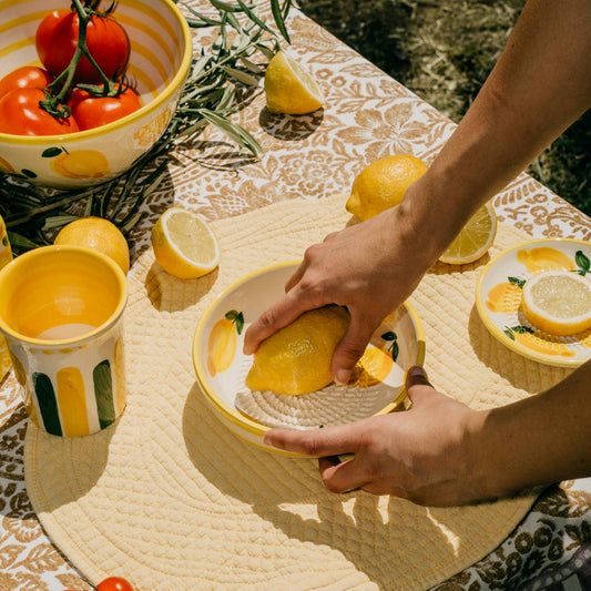 Assiette Râpe en céramique ‑ Moyen modèle