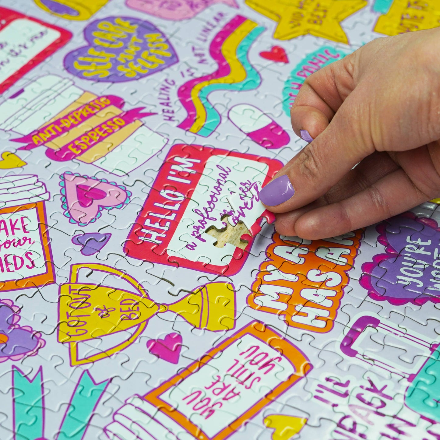 Puzzle anti-anxiété - 1000 pièces