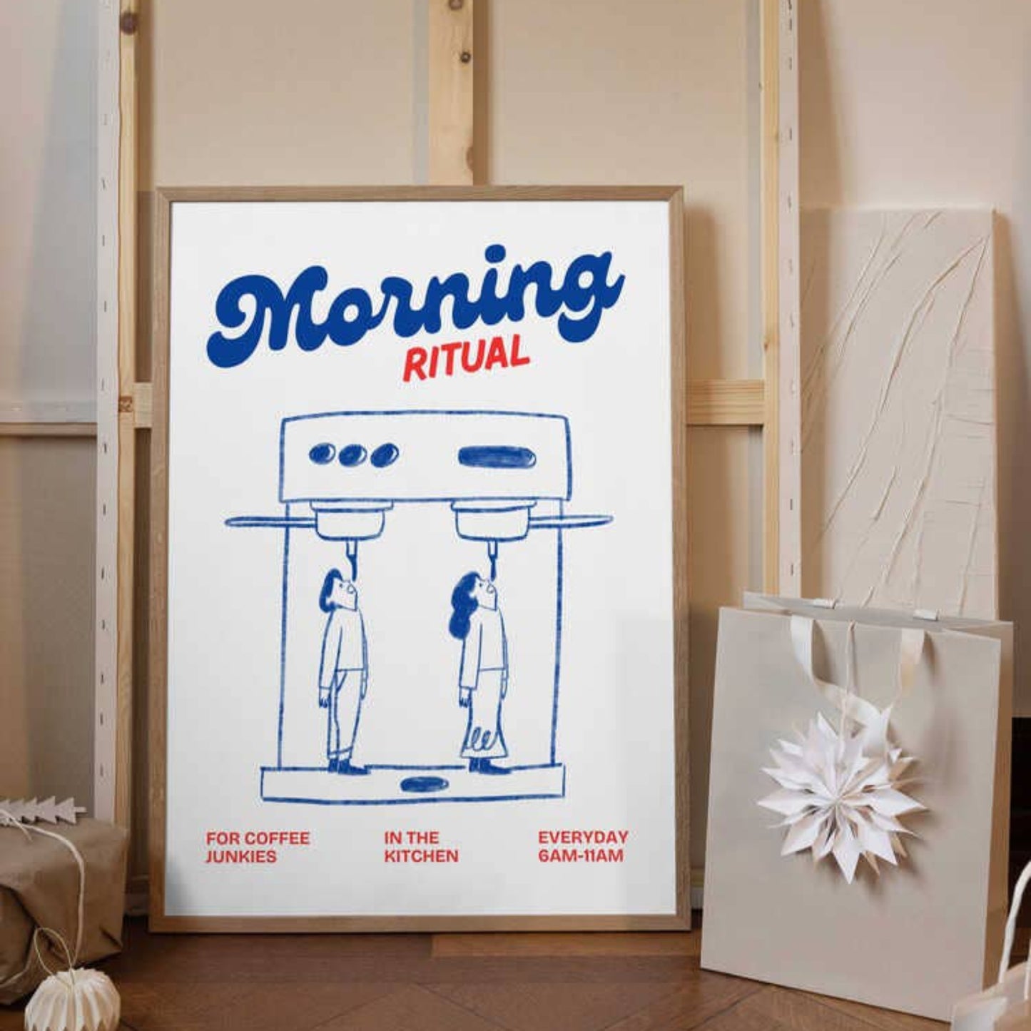 Affiche A3 - MORNING RITUAL