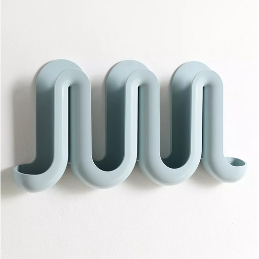 Swell - Porte-manteau mural et vide-poches