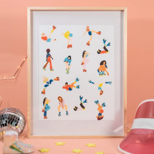 Peinture au numéro - Rollers Gang