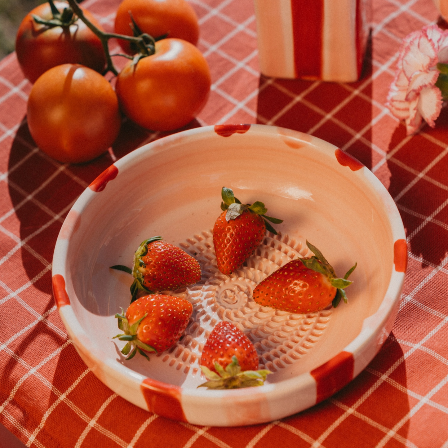 Assiette Râpe en céramique - Grand modèle