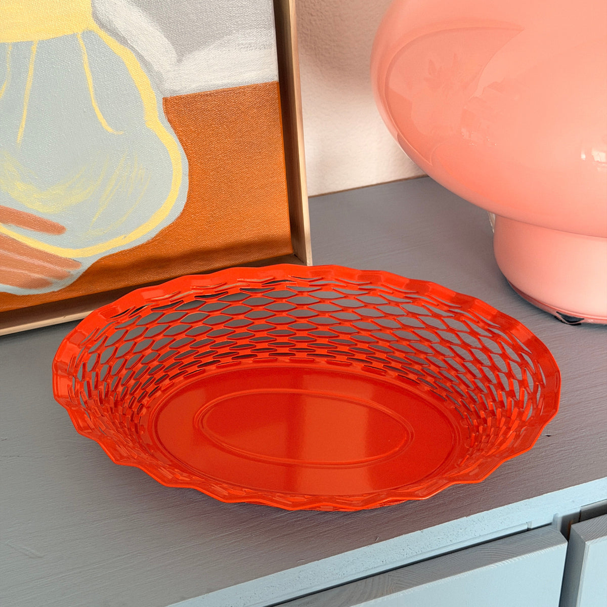 Corbeille à pain - Ovale Orange
