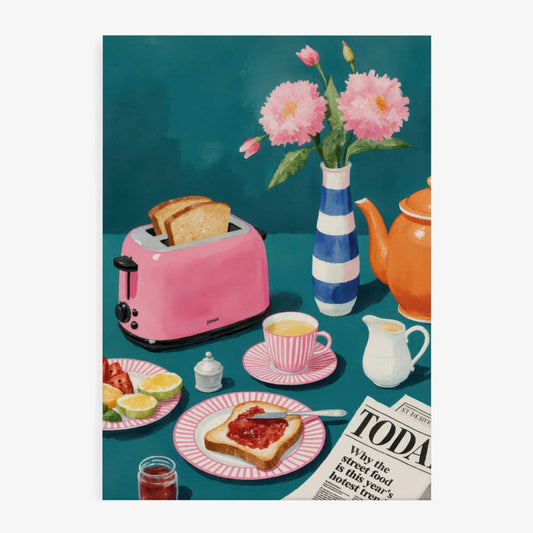 Affiche A3 - BREAKFAST