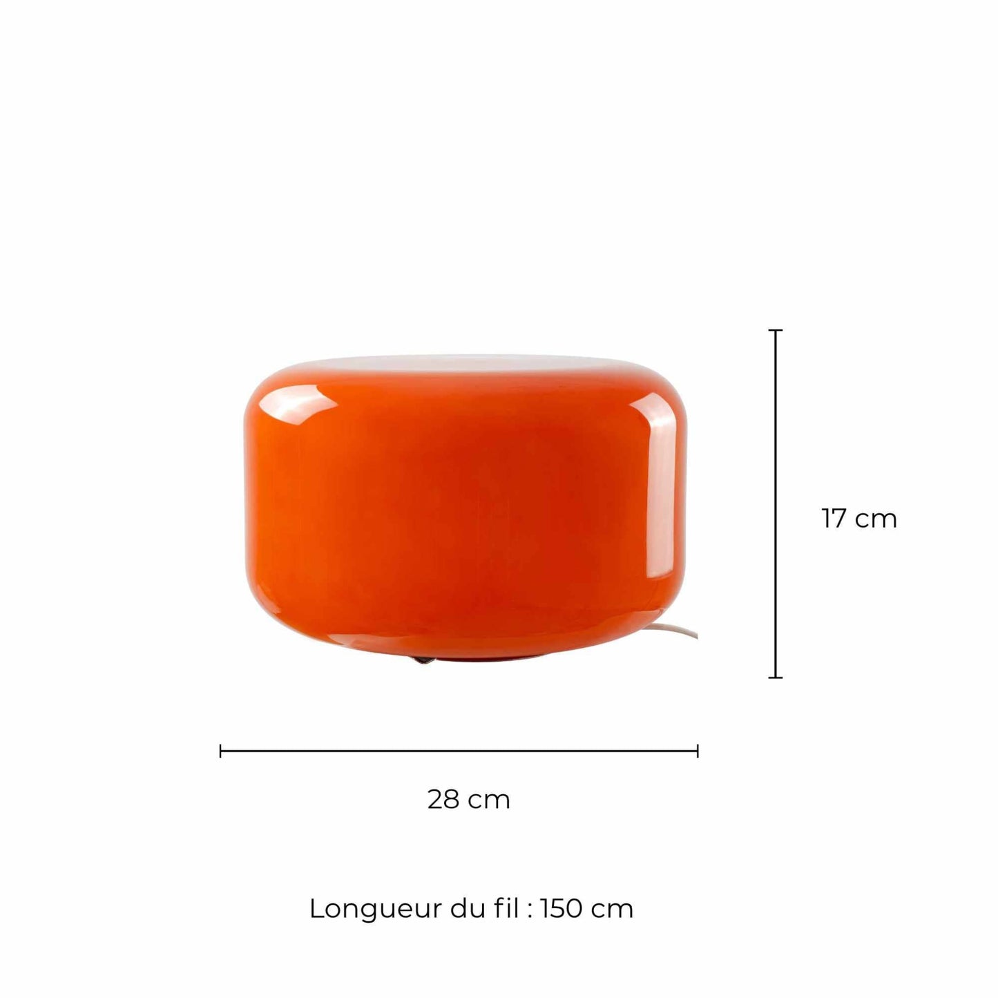 Lampe Livo - Orange