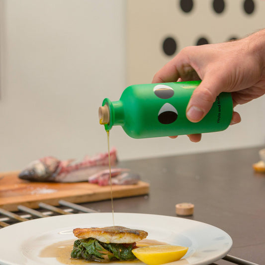 Huile d’olive extra vierge - Basilic