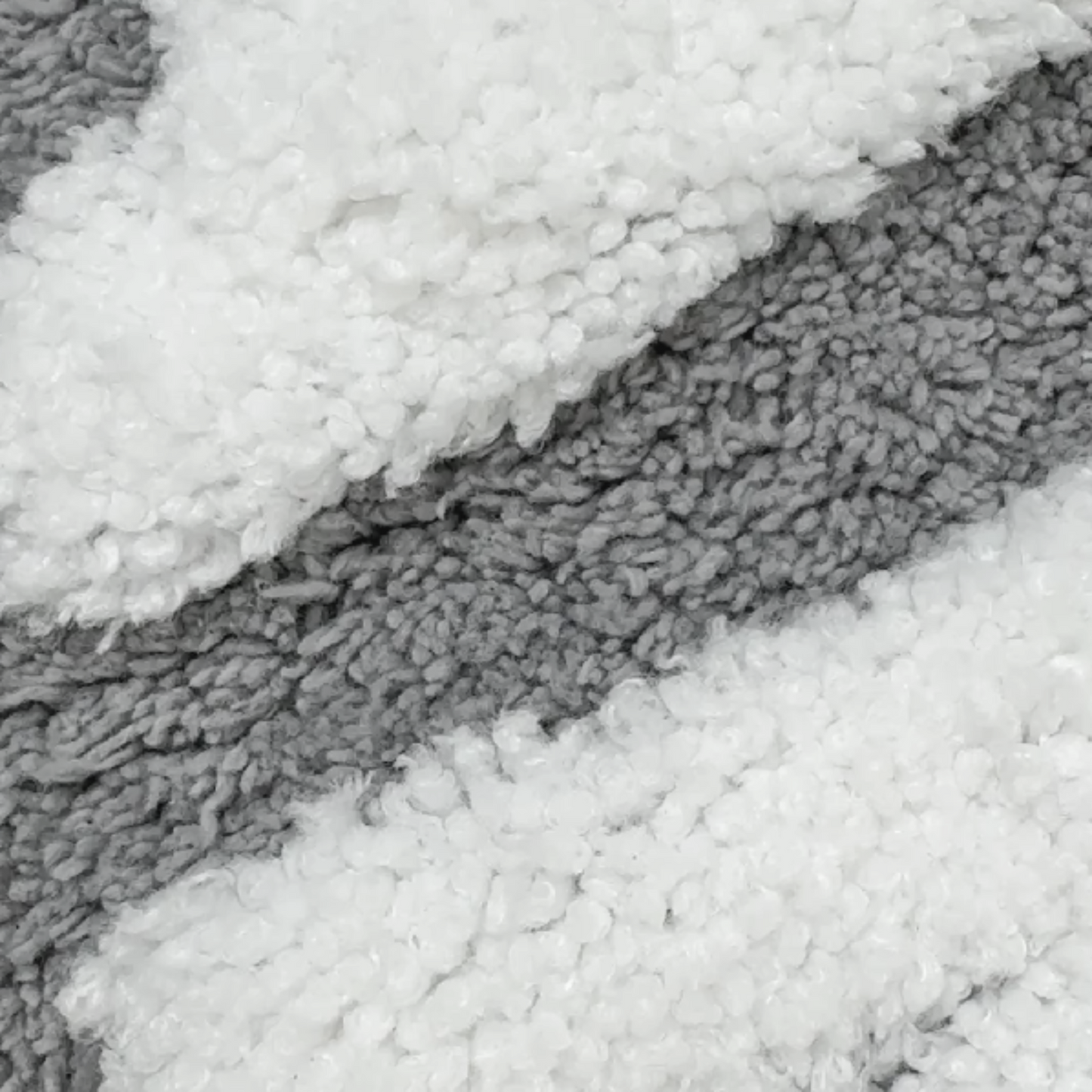 Tapis de bain Get Naked - Gris/Blanc