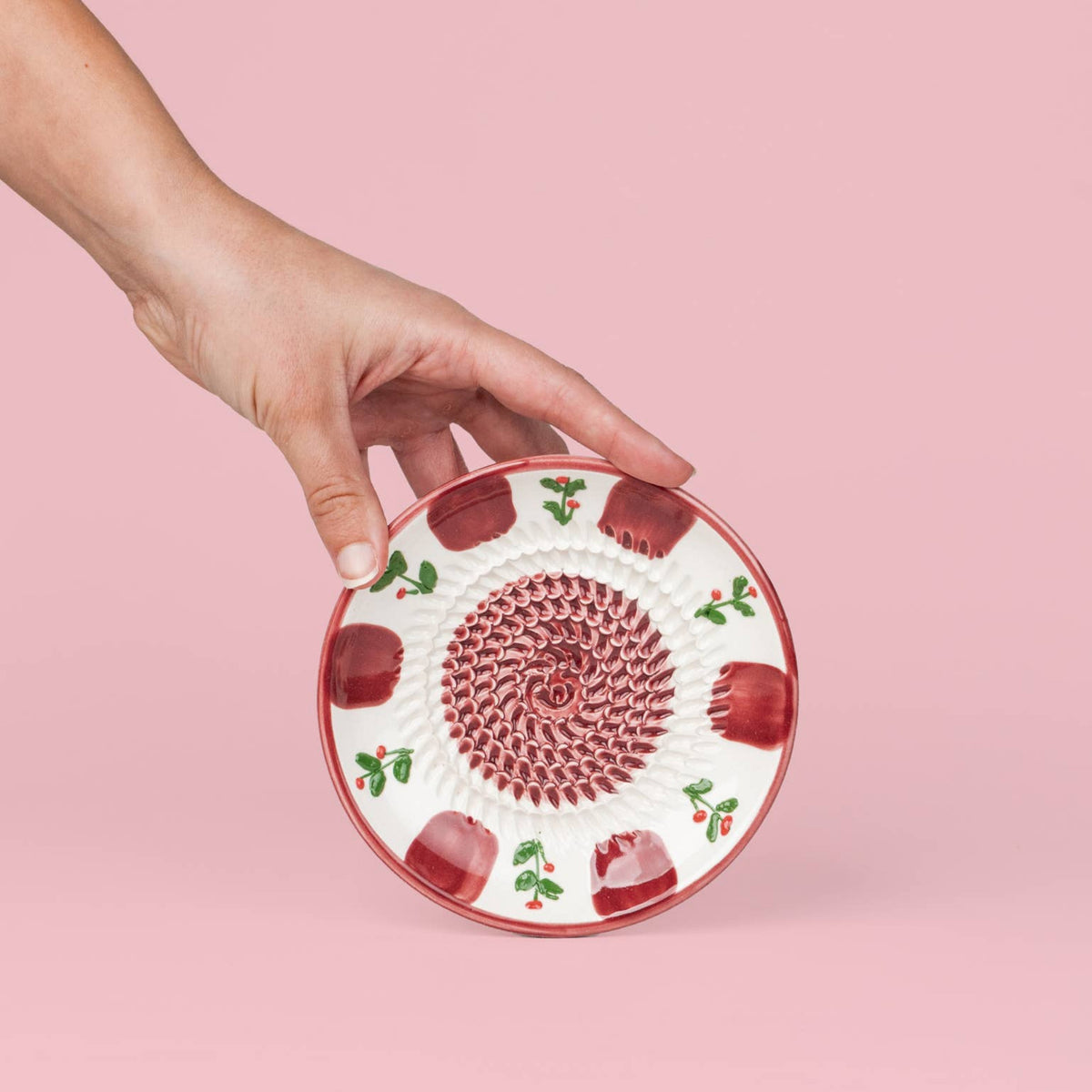 Petite assiette Râpe en Céramique