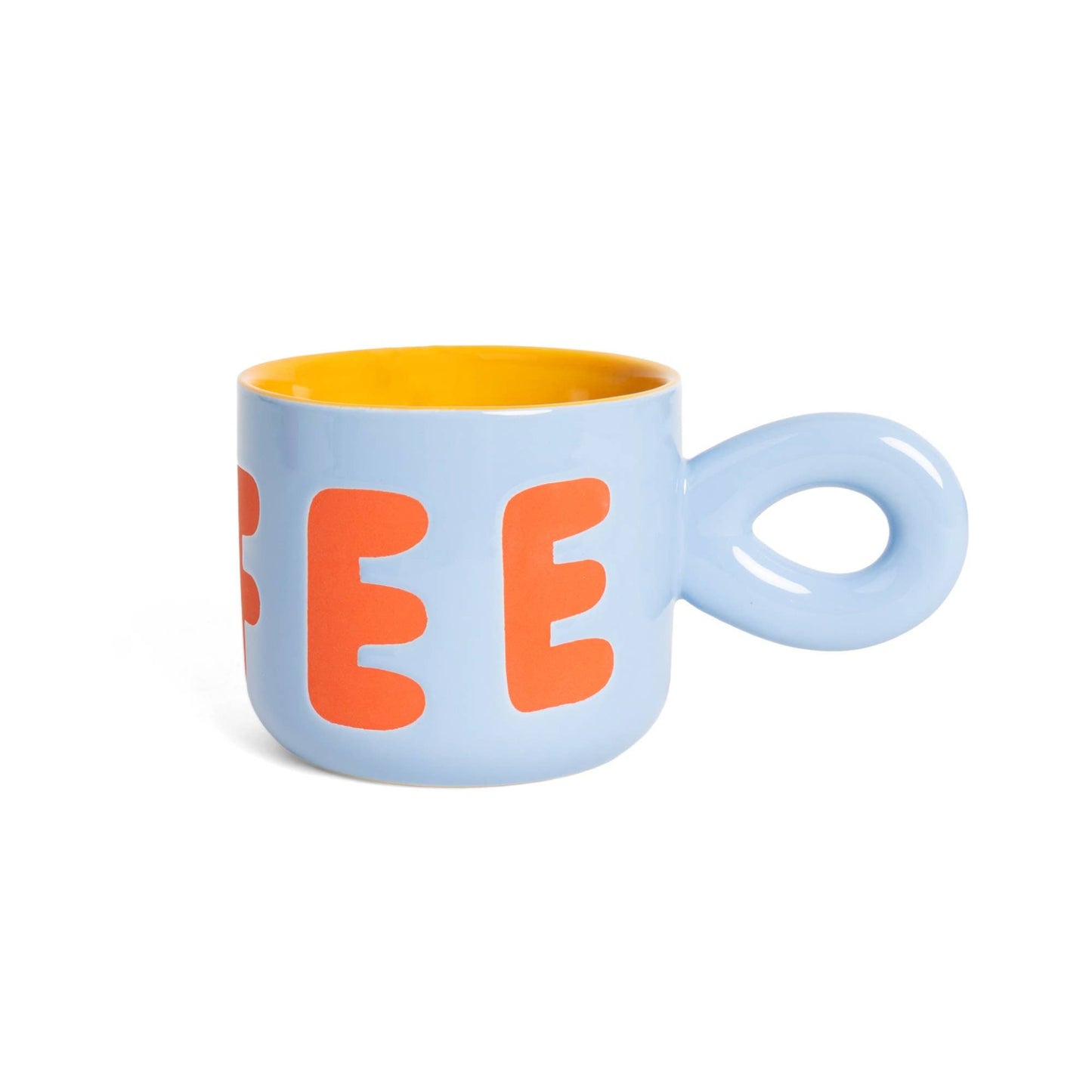 Grand mug COFFEE - Bleu