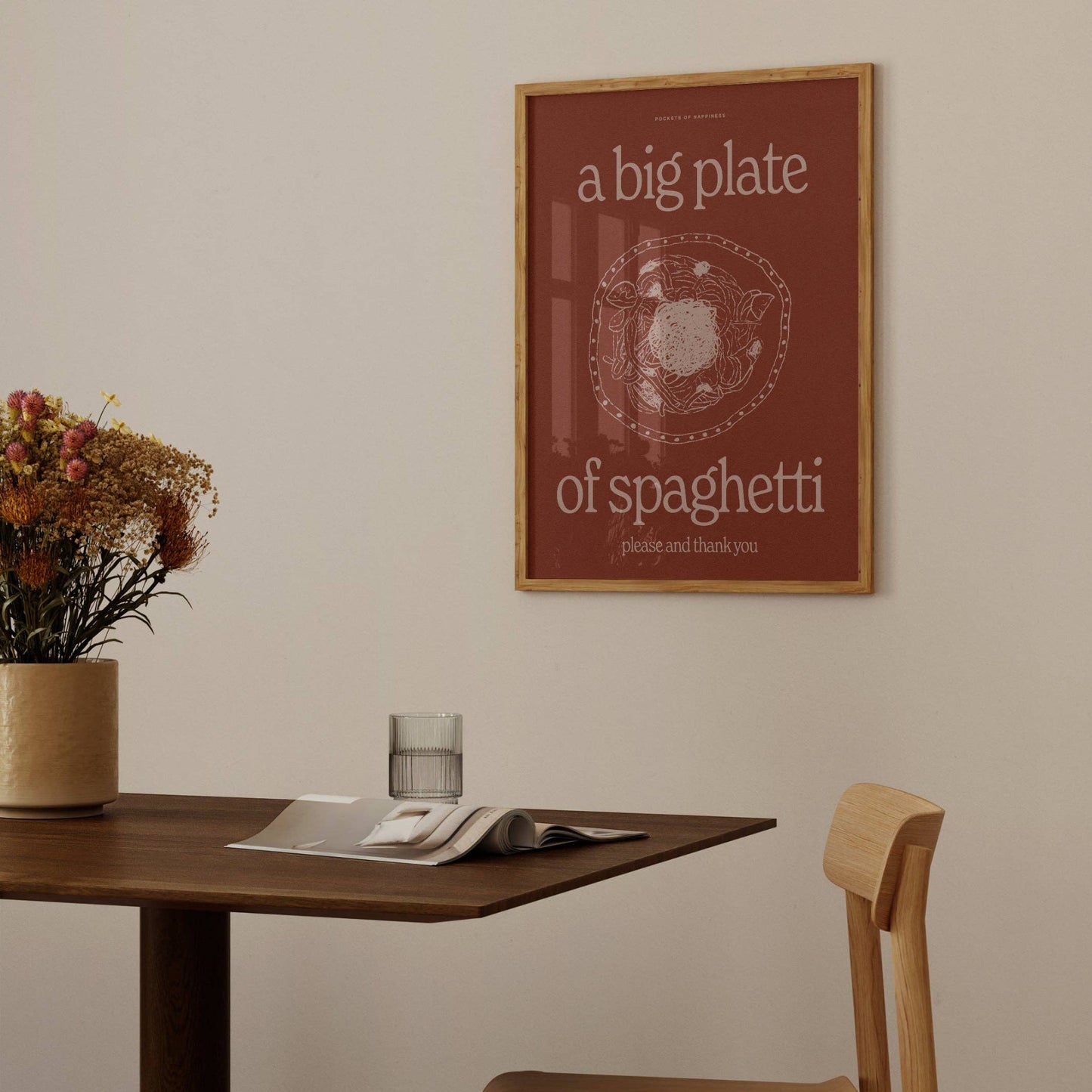 A BIG PLATE OF SPAGHETTI