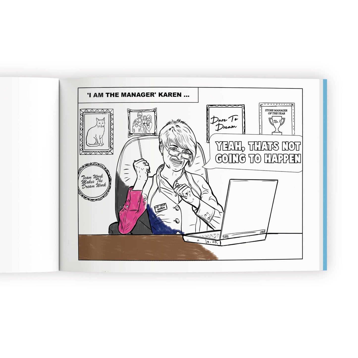 Livre de coloriage "Karens in the Wild"