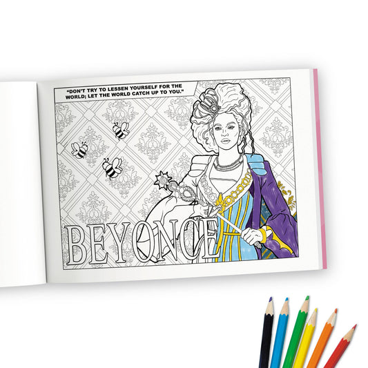 Livre de coloriage Girl Power