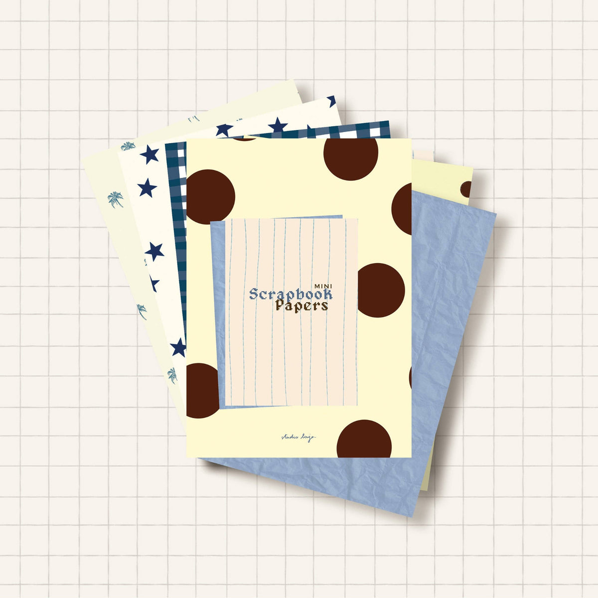 Mini Scrapbook Papers Book