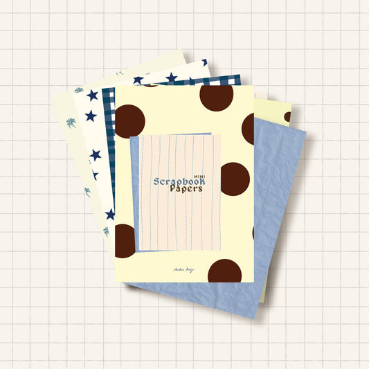 Mini Scrapbook Papers Book
