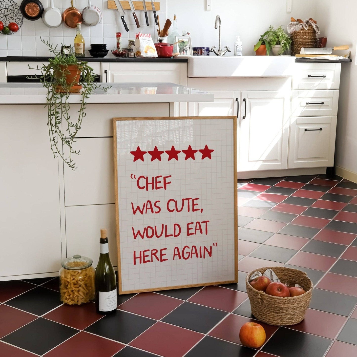 CHEF WAS CUTE WOULD EAT HERE AGAIN