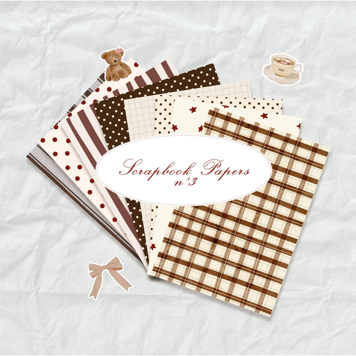 Scrapbook papers pack n°3