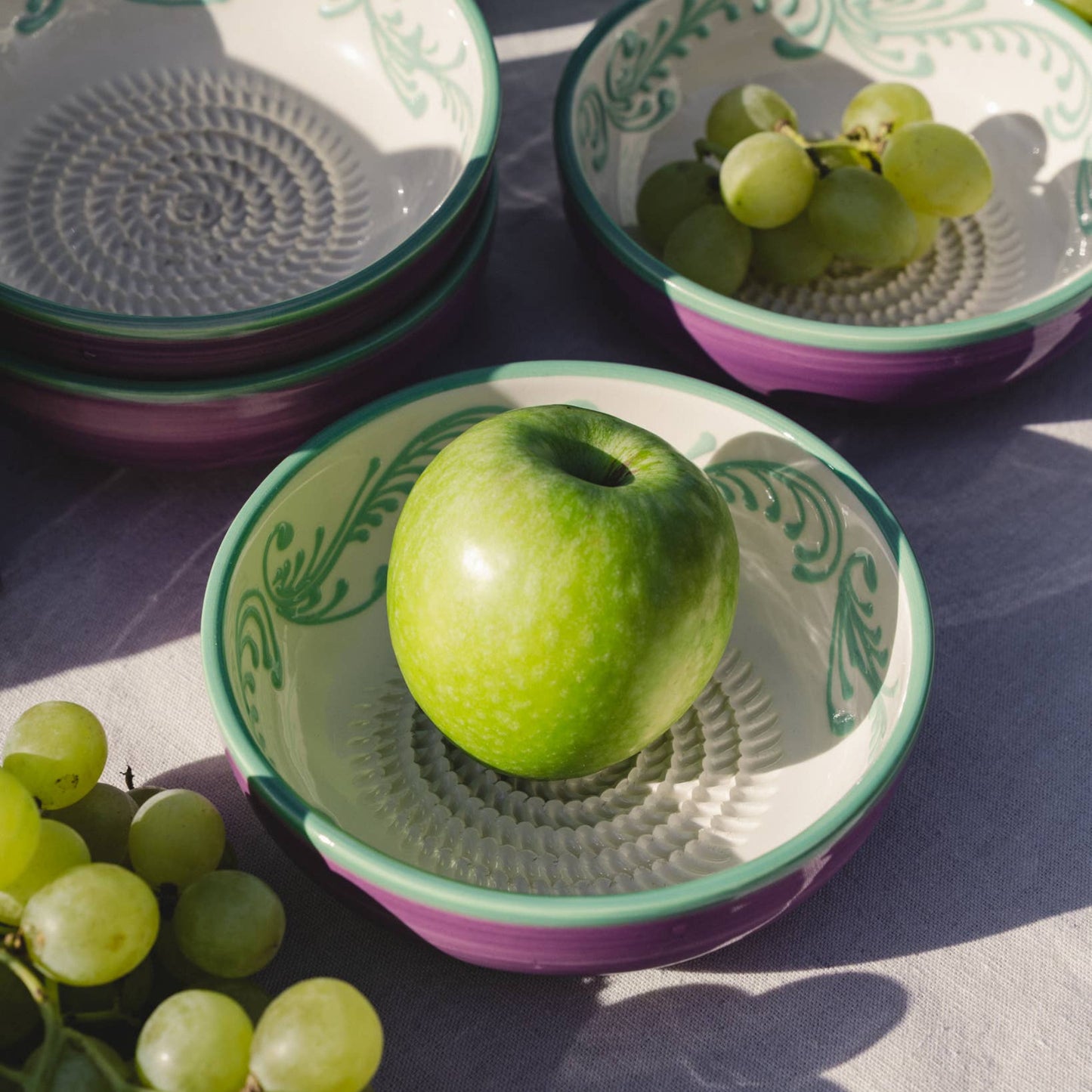 Assiette Râpe en céramique ‑ Moyen modèle