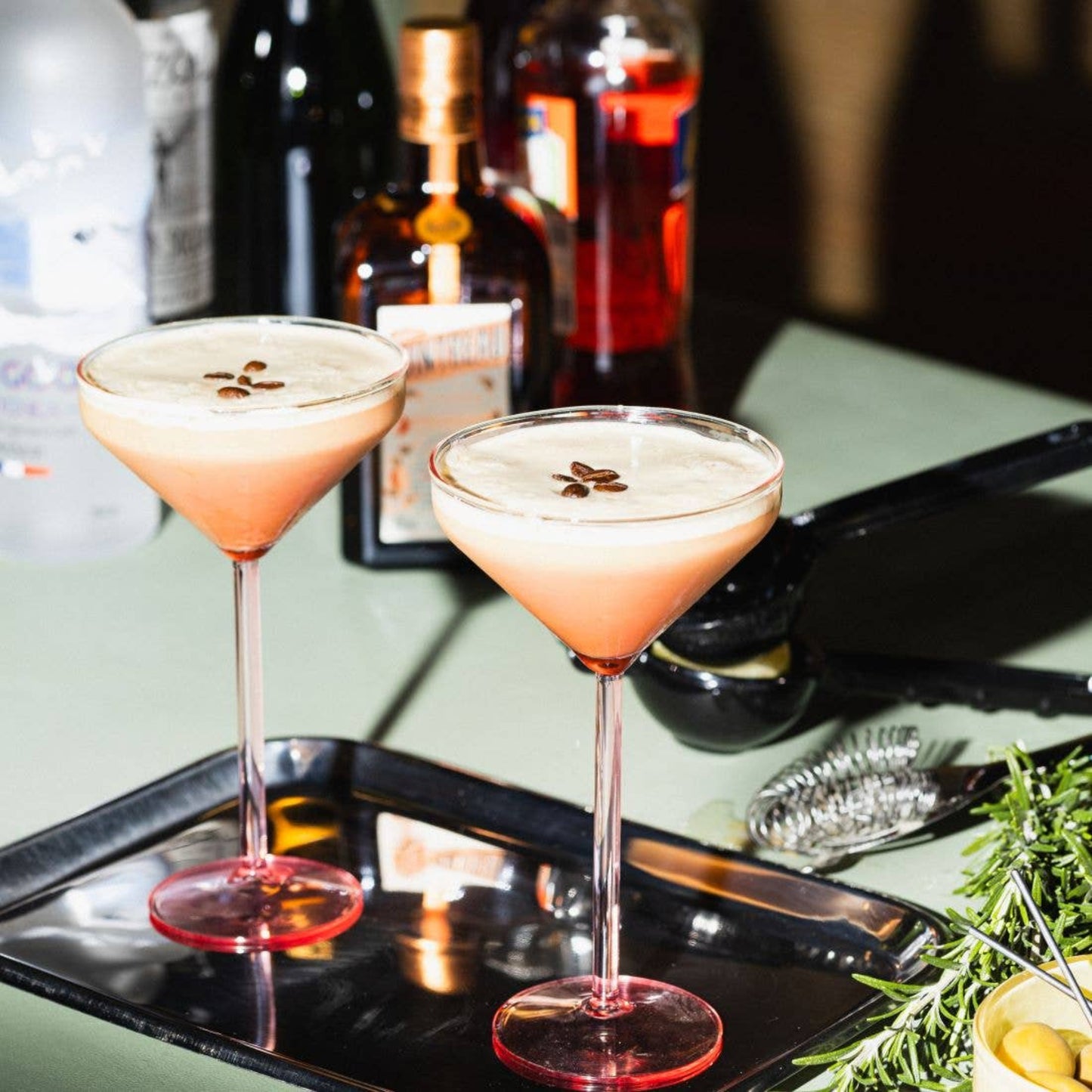 Verre à Cocktail Claude - Lot de 2 - Rose