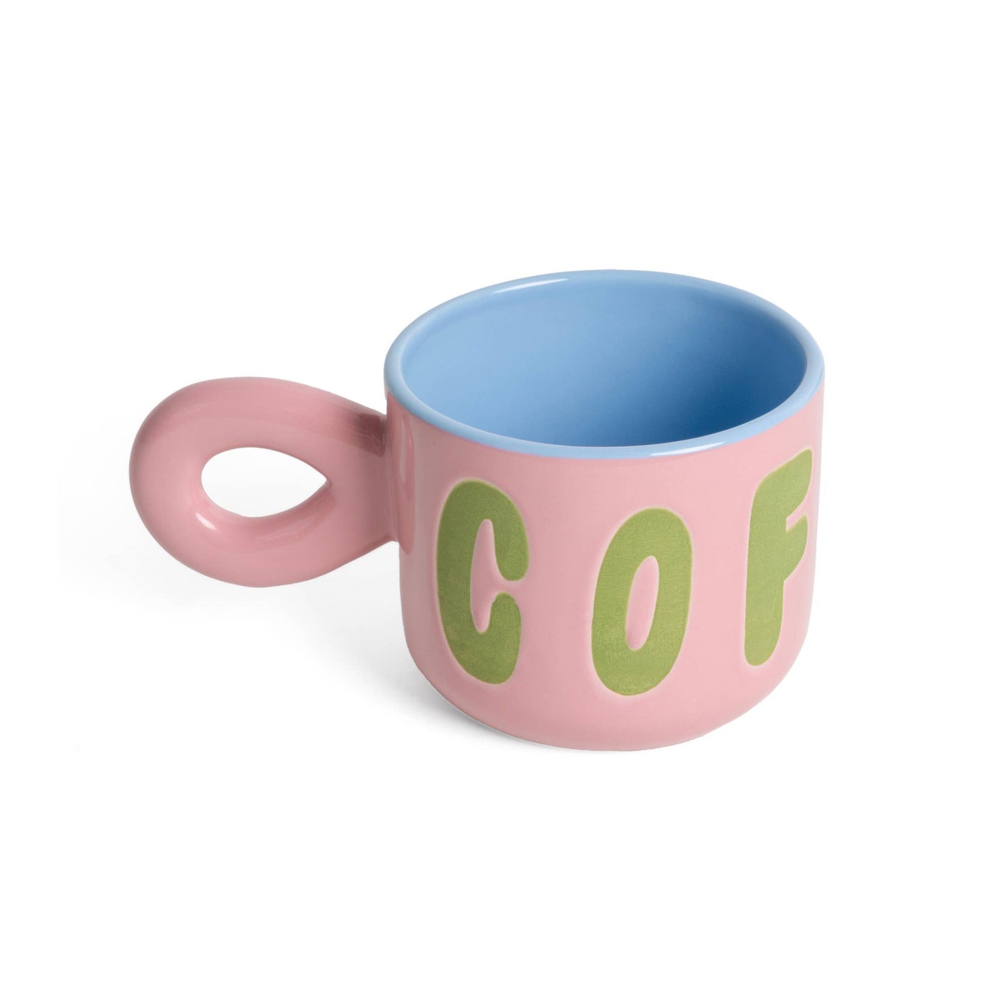 Grand mug COFFEE - Rose