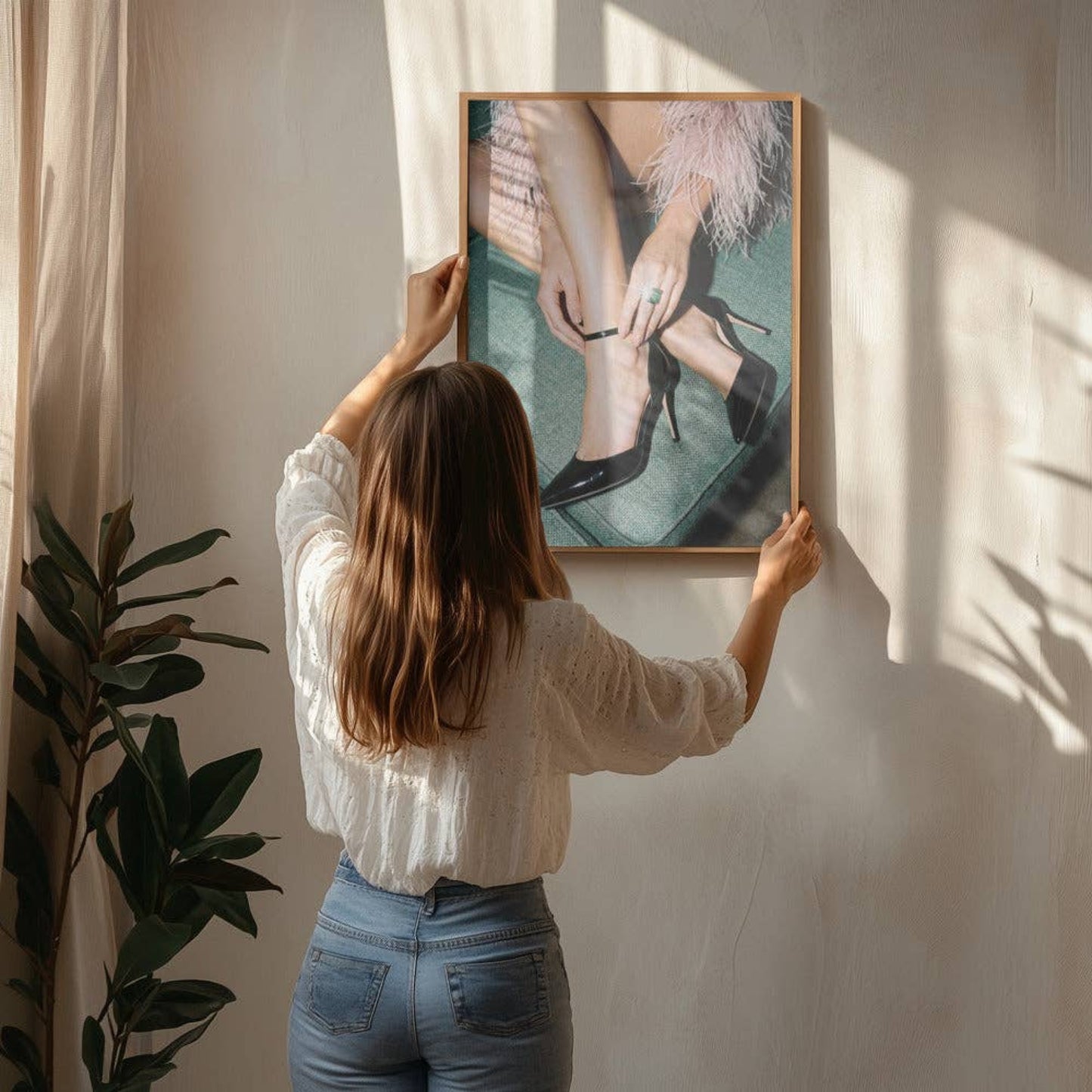 Affiche 50x70 - TALONS AIGUILLES