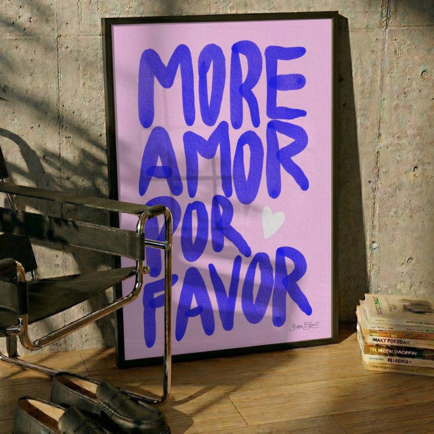 Affiche A3 - MORE AMOR POR FAVOR