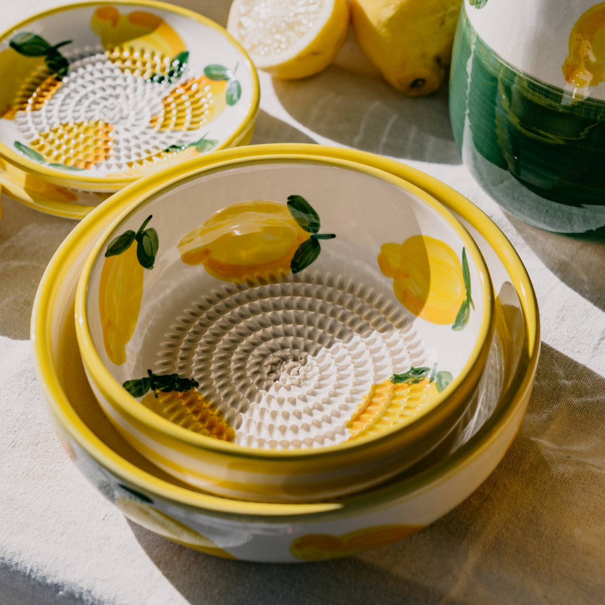 Assiette Râpe en céramique - Grand modèle