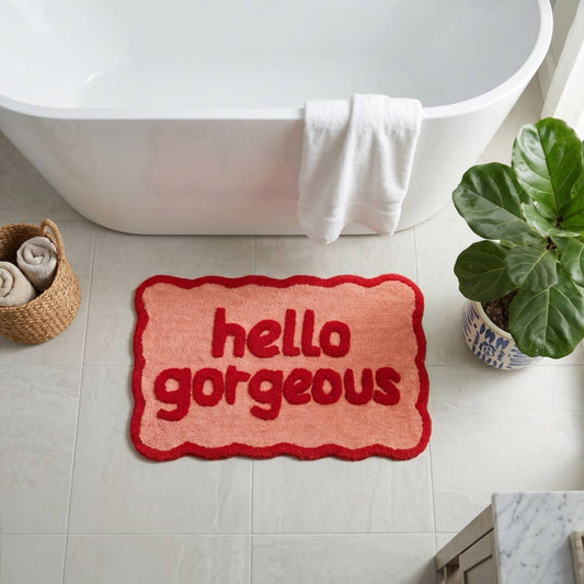 Tapis de bain Hello Gorgeous