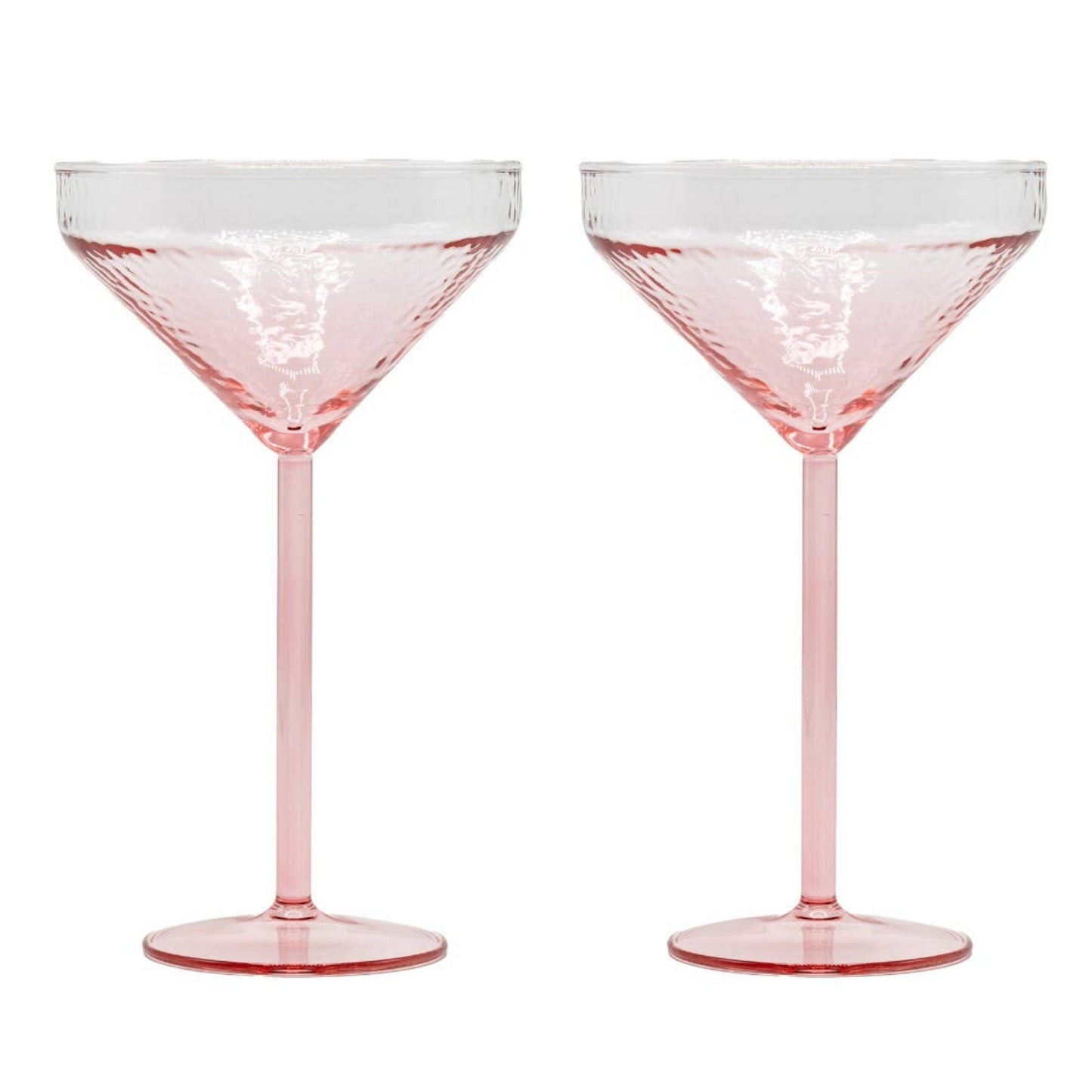 Verre à Cocktail Claude - Lot de 2 - Rose