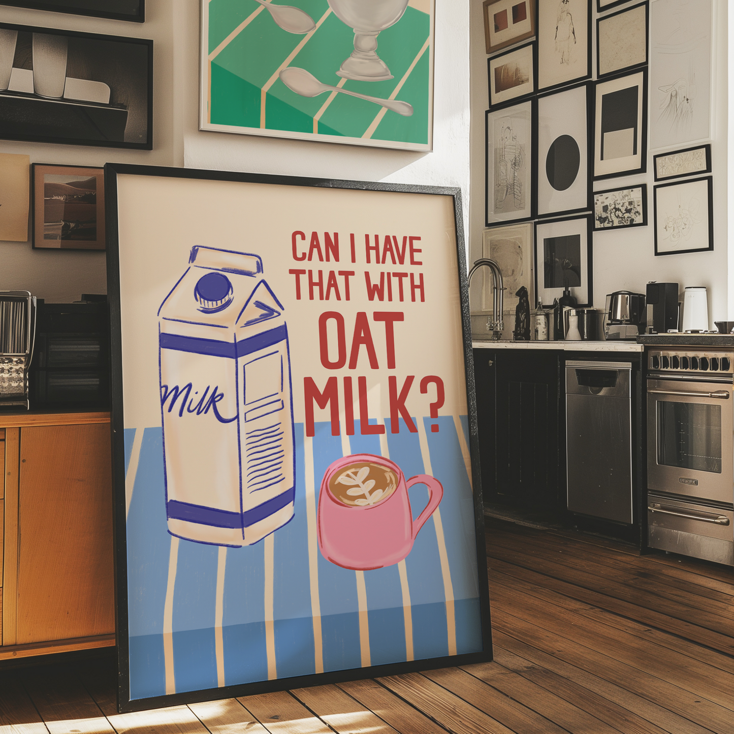 CAN I HAVE THAT WITH OAT MILK ? - Format A2