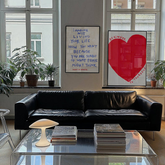 Affiche A3 - IMAGINE NOT LIVING YOUR LIFE