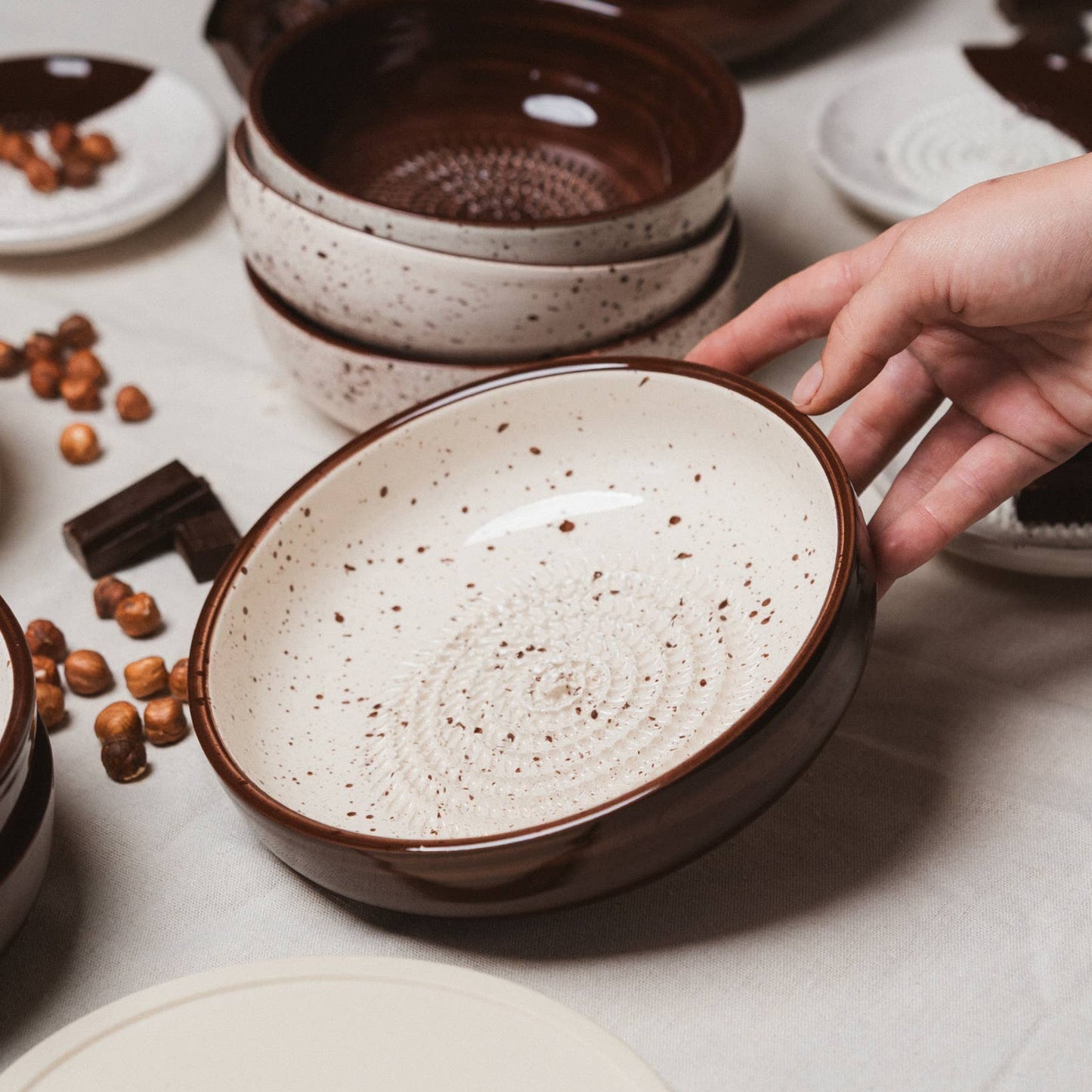 Assiette Râpe en céramique - Grand modèle