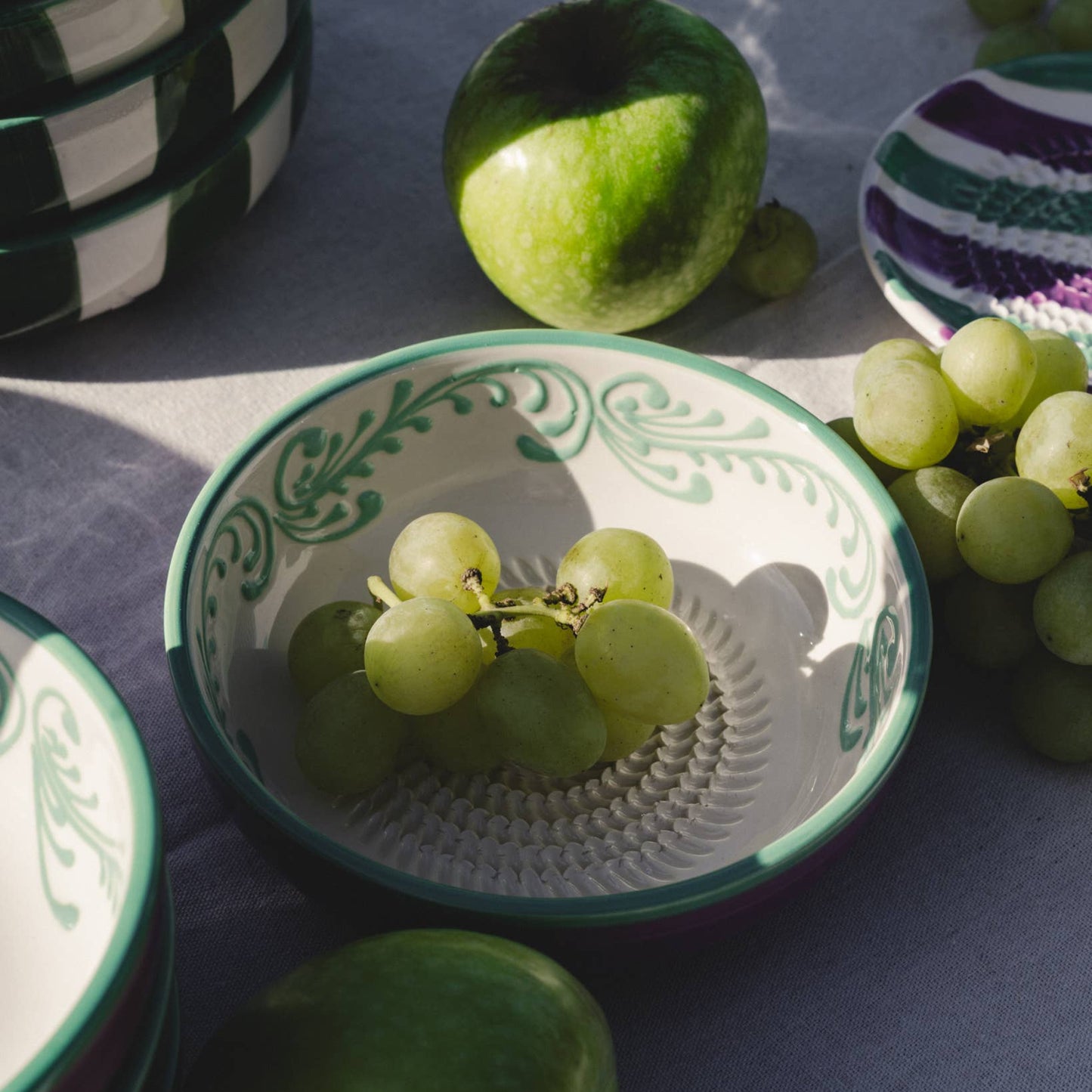 Assiette Râpe en céramique ‑ Moyen modèle