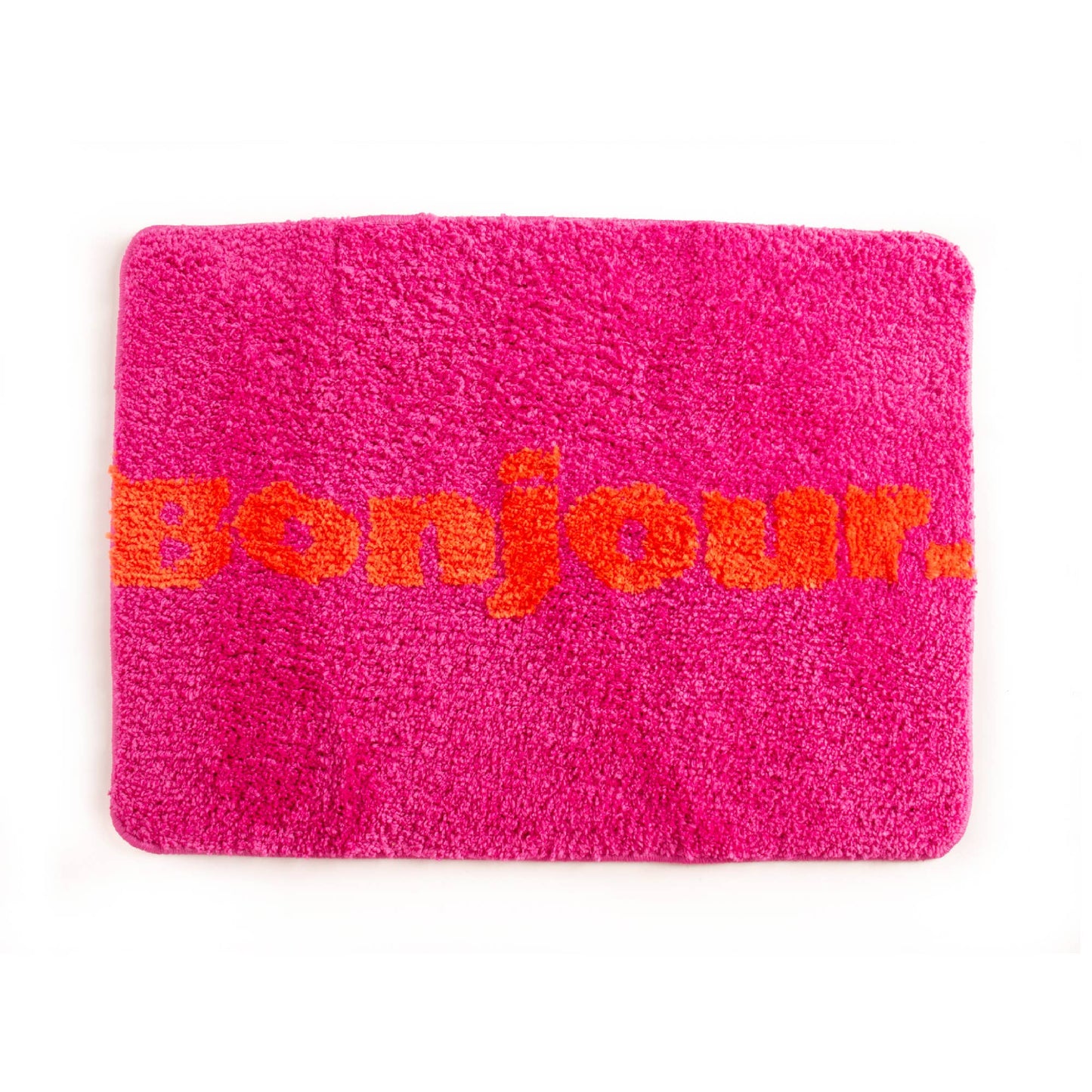 Tapis de bain Bonjour - Rose