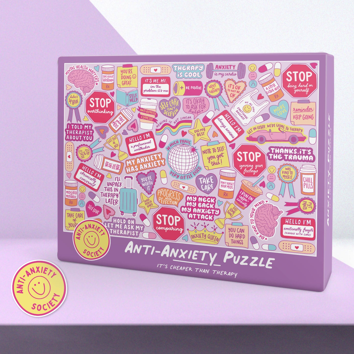 Puzzle anti-anxiété - 1000 pièces