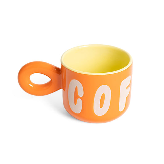 Grand mug COFFEE - Orange