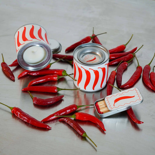 Bougie Chilli - Piment doux et Mandarine