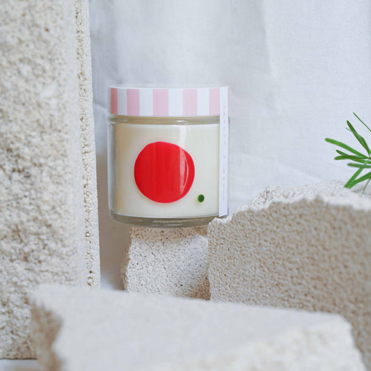 Bougie Cerise et Basilic