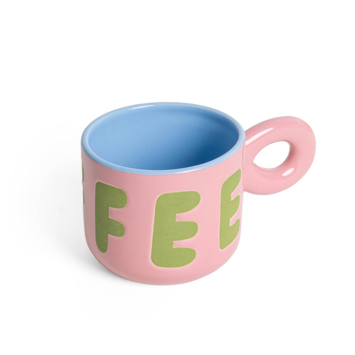 Grand mug COFFEE - Rose
