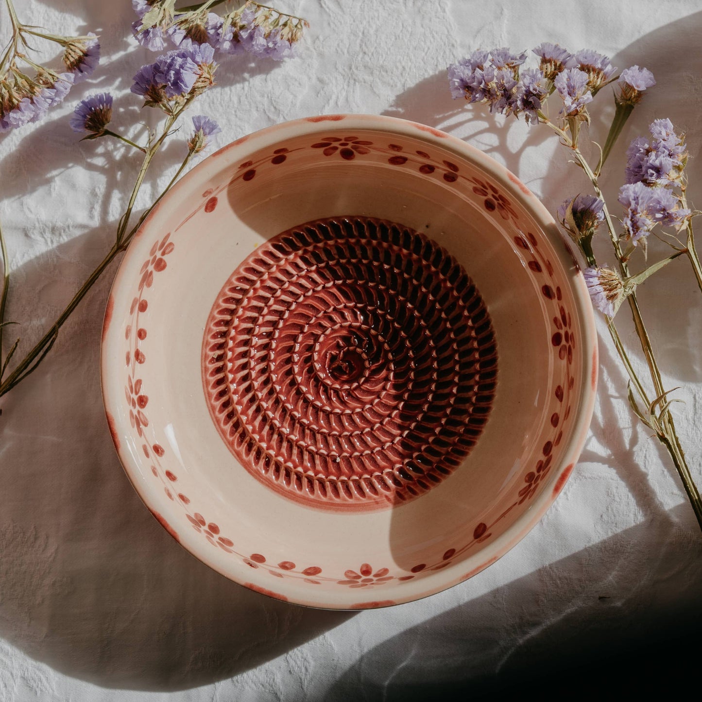 Assiette Râpe en céramique - Grand modèle