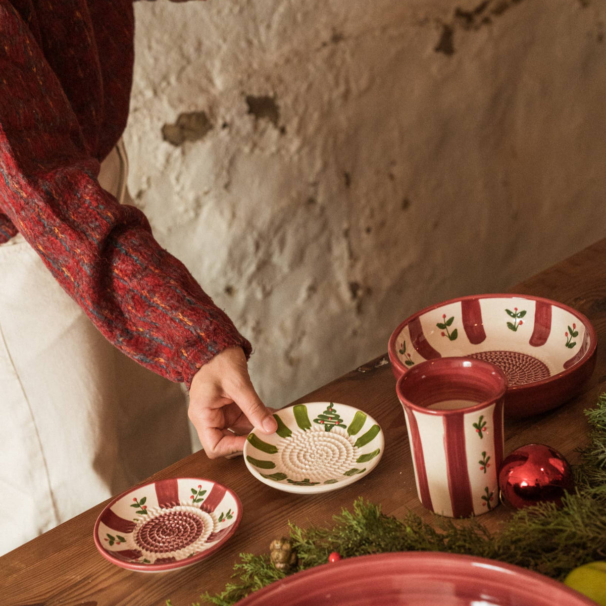 Petite assiette Râpe en Céramique